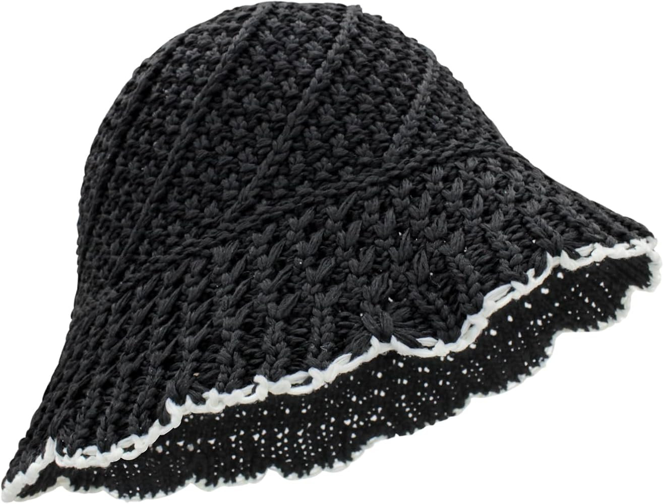 Women's Bucket Hat, Foldable Packable Straw Hat Fashion Sun Hat Breathable Summer Beach Hat for T... | Amazon (US)