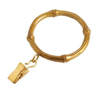 Bamboo Drapery Rings - Set of 10 | Ballard Designs | Ballard Designs, Inc.