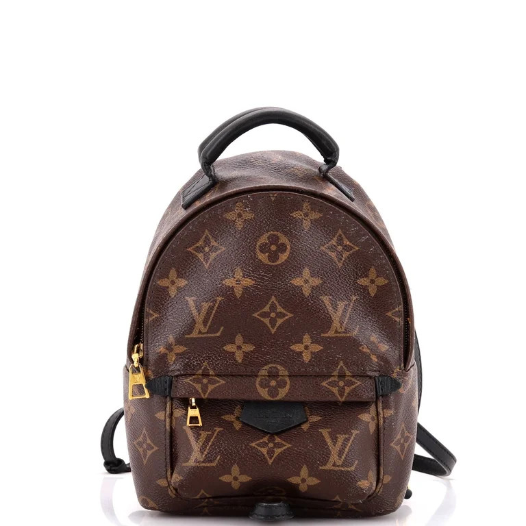 Pre-Owned Palm Springs Backpack Monogram Canvas Mini By Rebag | Walmart (US)