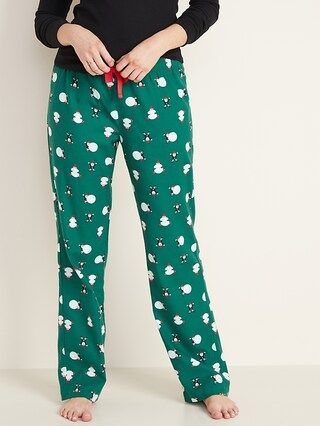 Patterned Flannel Pajama Pants for Women | Old Navy (CA)