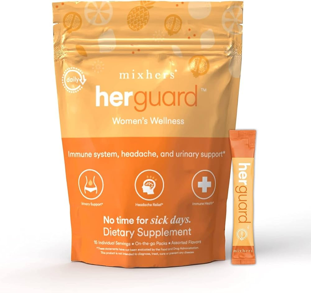 MIXHERS Herguard - for Healthy Immune System & Urinary Health - Vitamin C & Zinc - Natural Nutrit... | Amazon (US)