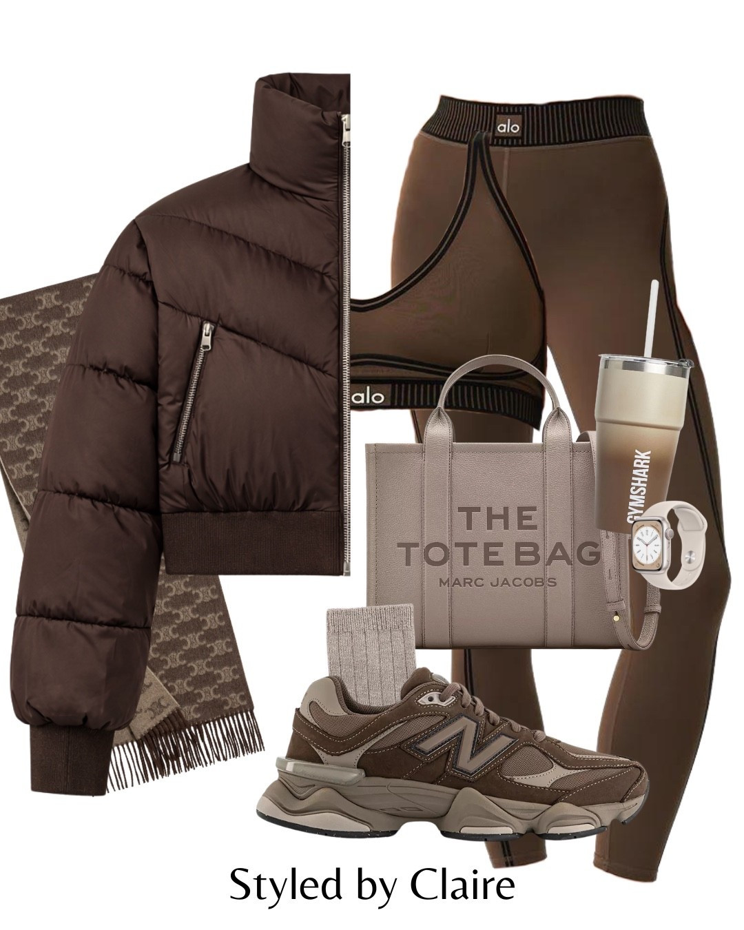 ALO GIRL🙋🏽‍♀️ use code MOVES20 for discount sitewide!
Tags: activewear athleisure sport gym fitness espresso brown sports bra leggings puffer coat Zara new balance 9060 taupe tote bag Marc Jacob’s gymshark watch fashion winter January active outfit ideas city break 

#LTKfitness #LTKshoes #LTKstyletip
