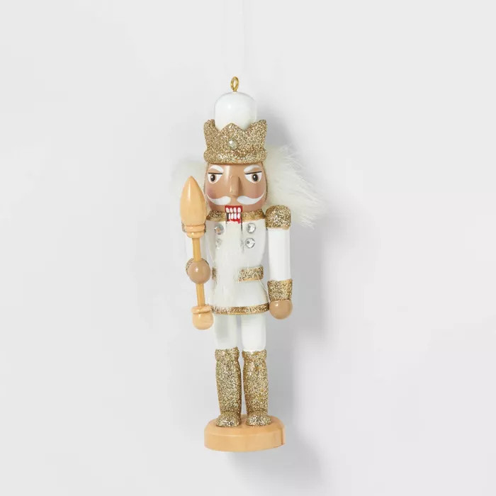Nutcracker White Christmas Tree Ornament - Wondershop™ | Target