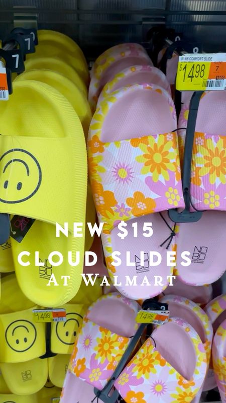 New $15 Comfort Cloud Slides at Walmart. These slides kept selling out last year, and this year they’re back with a few new colors. They’re so soft and comfortable!Linking all four styles in the profile🌞

•

•

#walmart #walmartfinds #walmartstyle #walmartfashion #fashion #springfashion #slides #yeezyslides #springbreak #sandals #casualoutfit #ootd #fashionstyle #fashionista #shoes #amazonfashion #targetfinds #pinterestinspired #ａｅｓｔｈｅｔｉｃ #coachella #festivalfashion #swimwear #swim #beach #tiktokmademebuyit #traveling #afforablefashion #reelsinstagram 

#LTKtravel #LTKswim #LTKFestival
