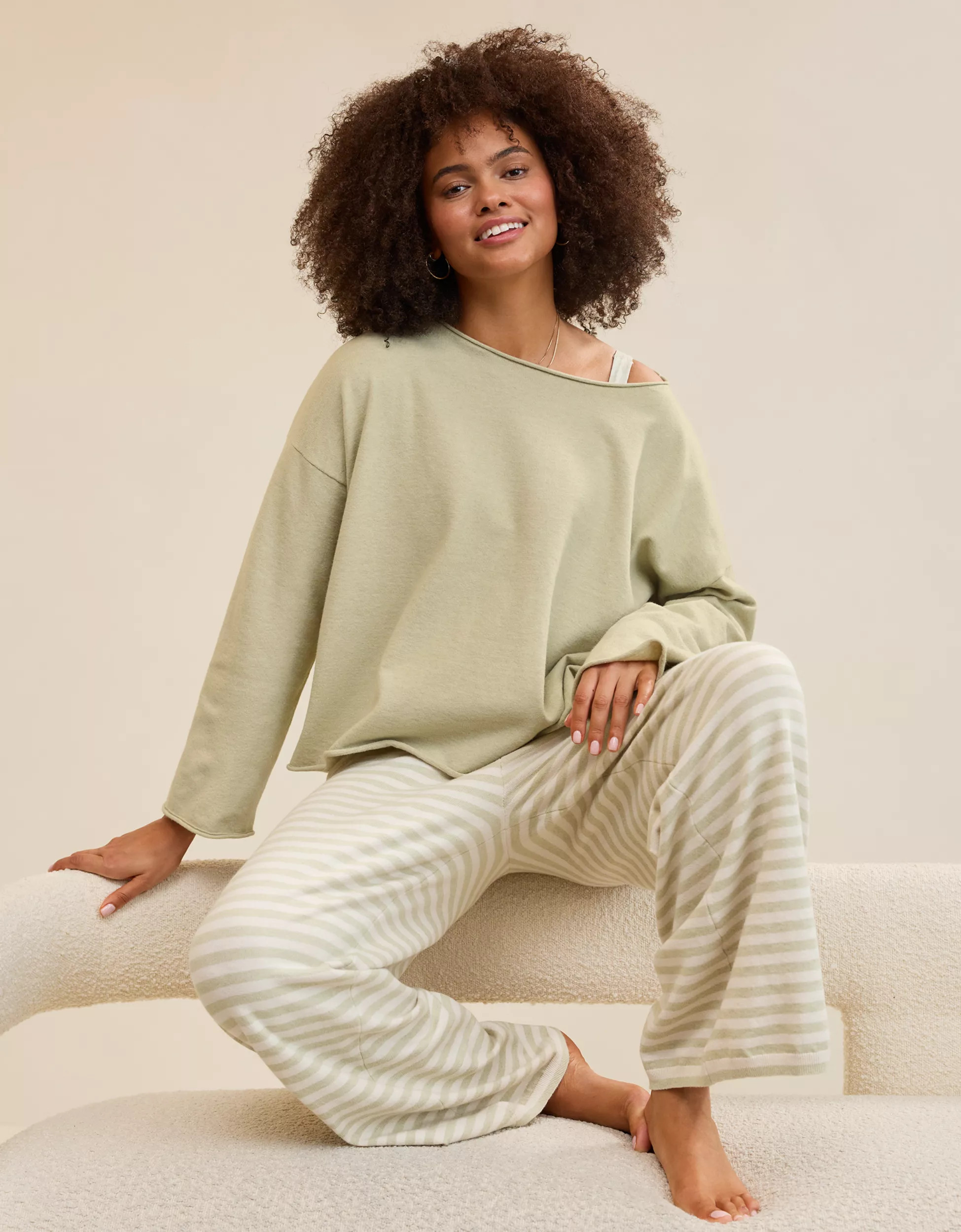 Aerie Sunday Soft Boatneck Sweater | Aerie