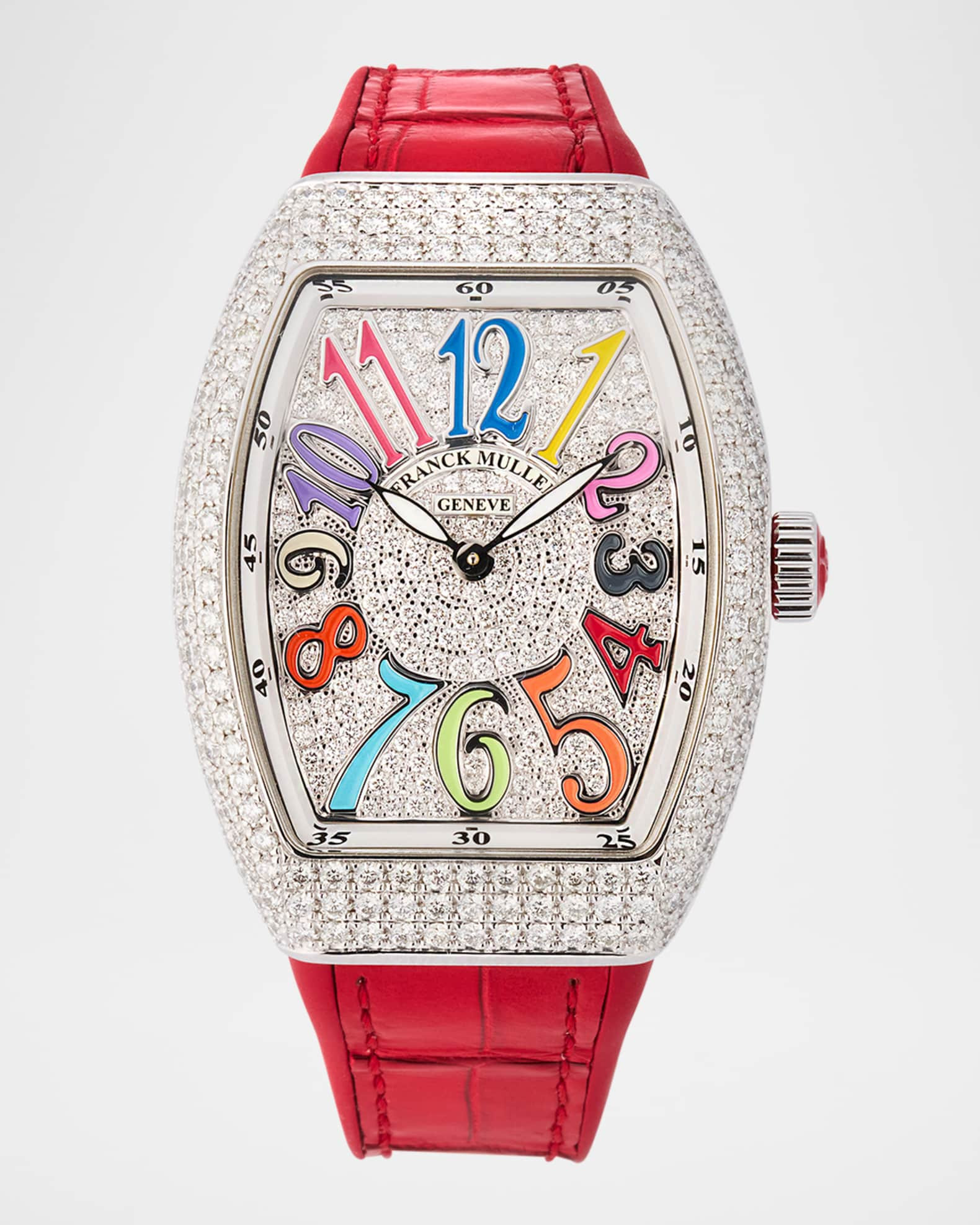 Stainless Steel 35mm Color Dreams Diamond Watch | Neiman Marcus