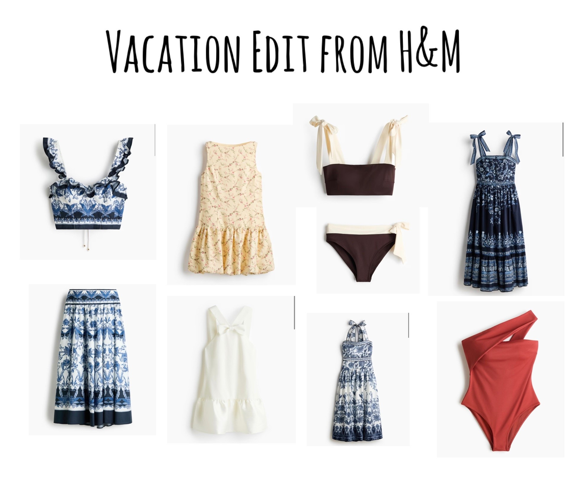 Vacation pieces, resortwear, vacation set, swimsuit, H&M sale

#LTKSpringSale #LTKSaleAlert #LTKPetite