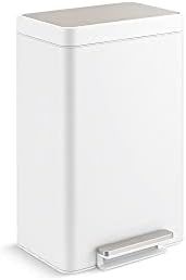 Amazon.com: Kohler 20940-STW Kitchen Accessories, 13 Gallon, White with Stainless Steel : Everyth... | Amazon (US)