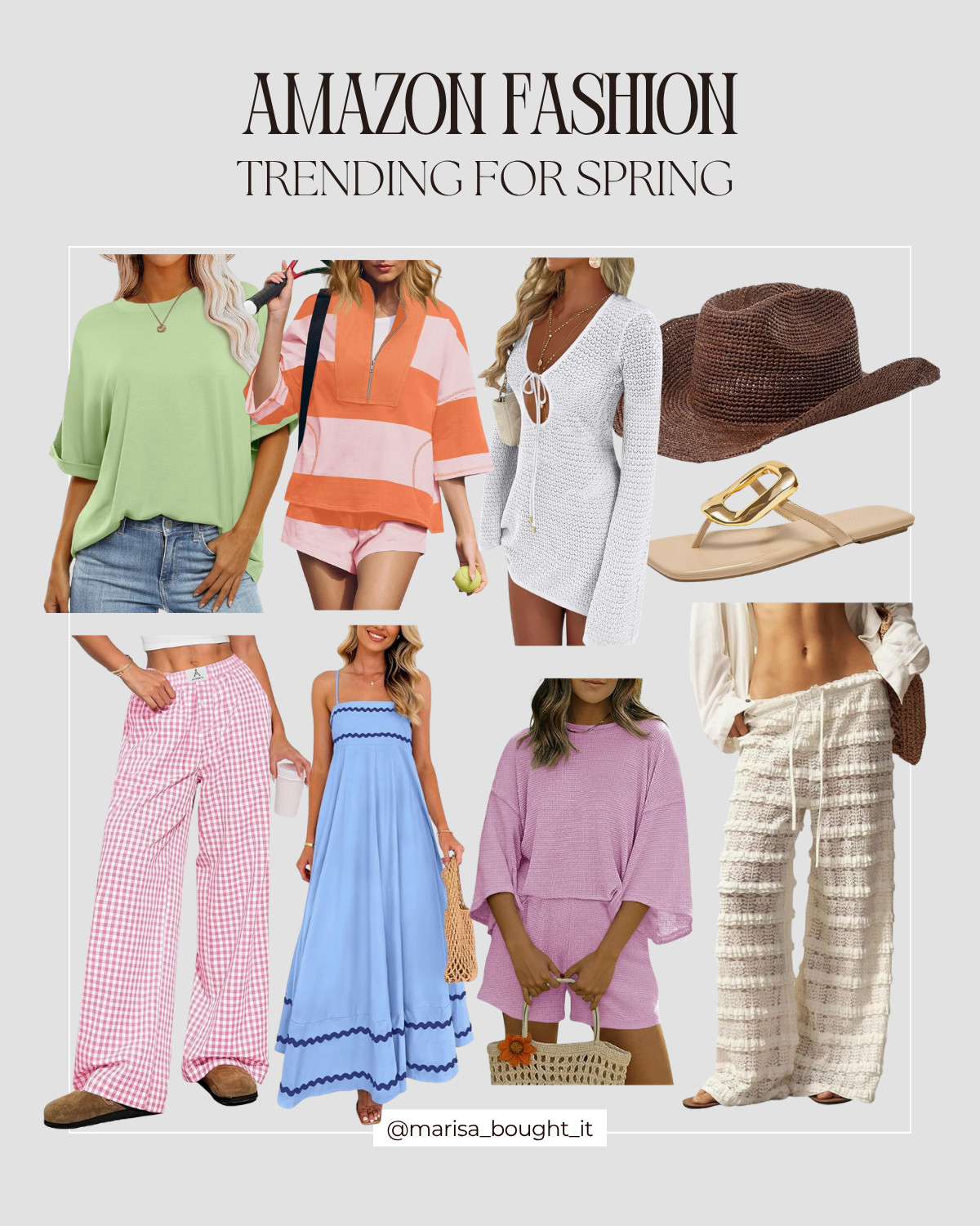 I'm all about the spring essentials! Perfect for any casual outings this season! 

Amazon spring essentials, trending Amazon spring fashion, casual spring outfits women, Amazon fashion must haves, everyday spring outfit ideas, affordable spring clothing Amazon, trendy casual wear spring, spring wardrobe staples 

Save this pin for outfit inspo & tap to shop 🌷✨

I earn commissions from qualifying purchases.

#AmazonFinds #SpringEssentials #TrendingNow #CasualStyle #OOTD #SpringFashion #StyleInspo #FashionTrends
 

 #LTKootd #LTKSeasonal