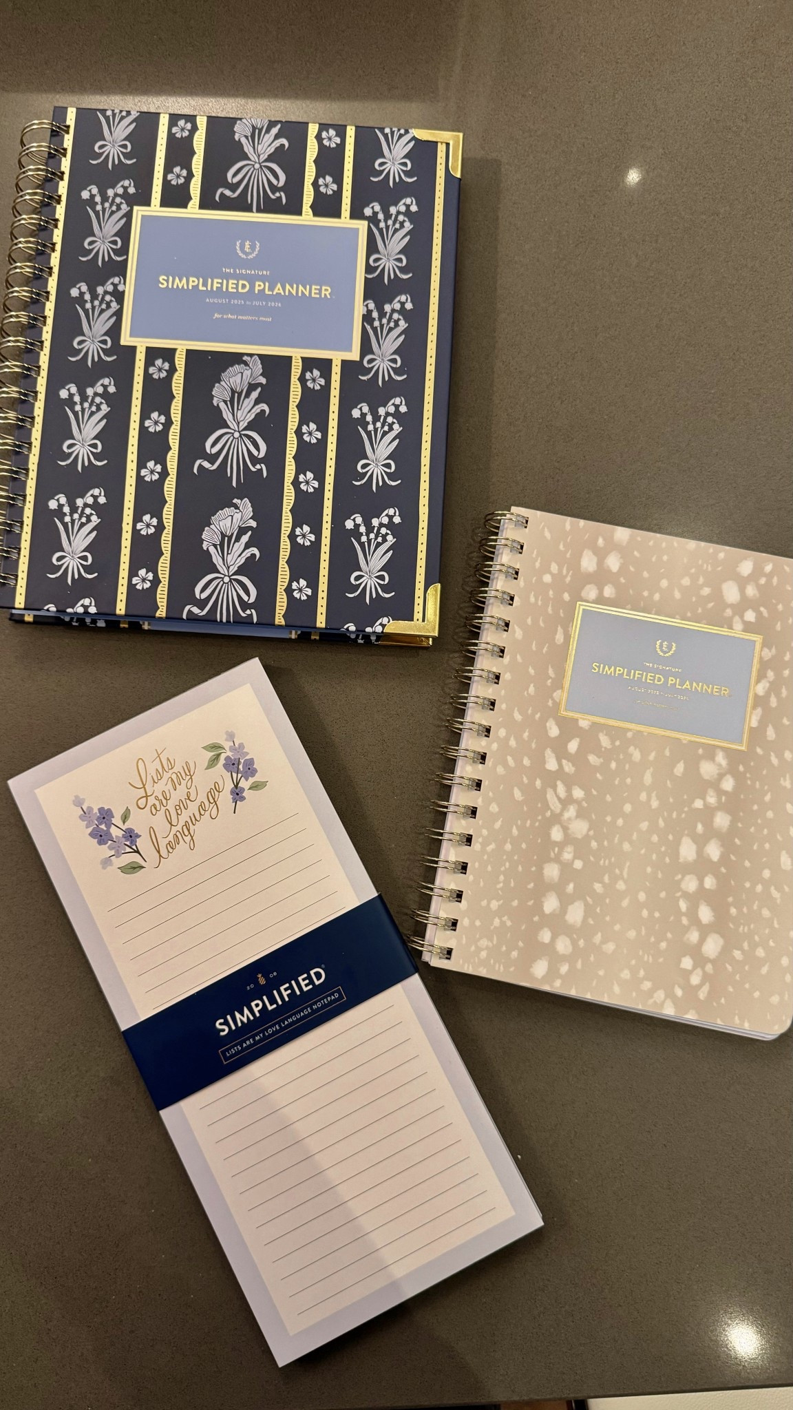 New 2026 planners and notepad ✍️

#LTKFindsUnder50 #LTKHome #LTKSeasonal