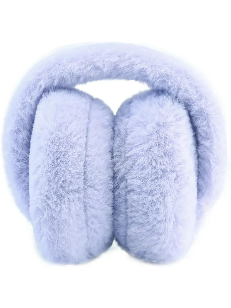Women Ear Muffs Winter Girls Earmuffs Fuzzy Kids Ear Muff Cute Fluffy Ear Warmers Foldable Ear Co... | Walmart (US)