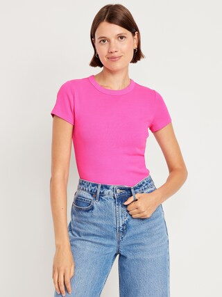 Snug Crop T-Shirt | Old Navy (CA)