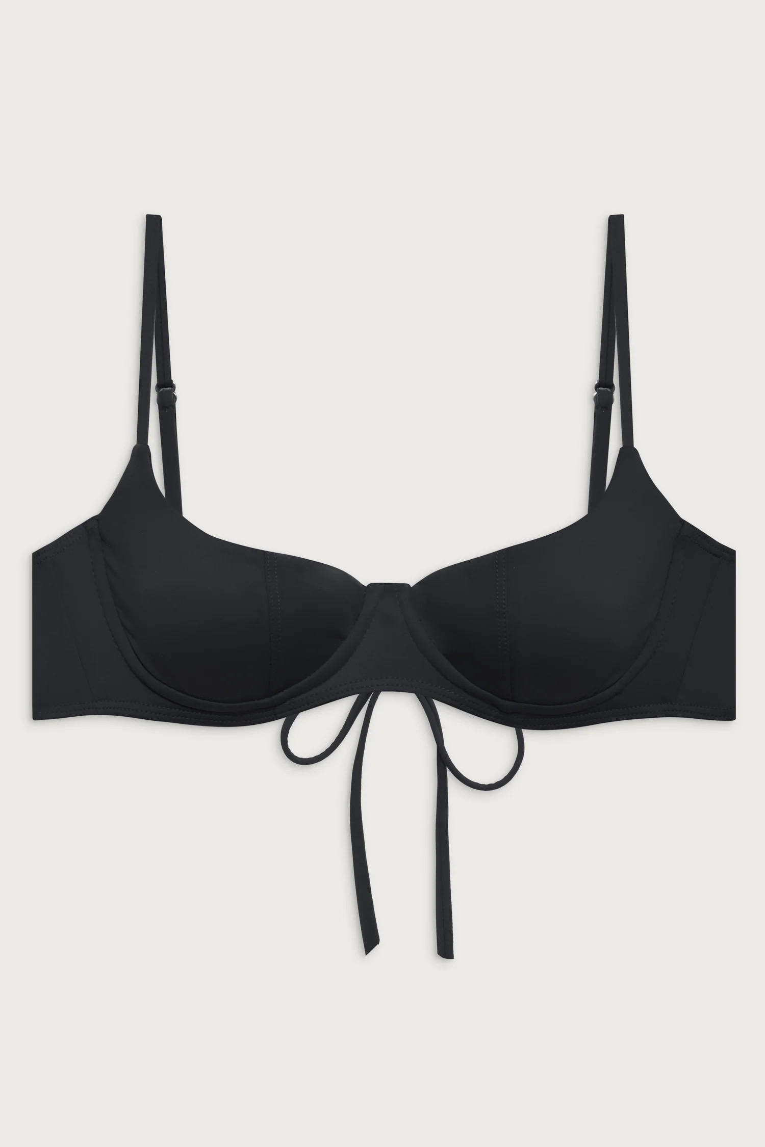Cola Underwire Bikini Top - Black | Frankies Bikinis