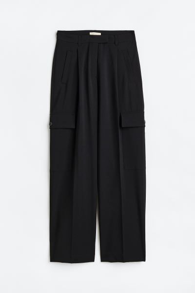 Straight cargo trousers | H&M (UK, MY, IN, SG, PH, TW, HK)