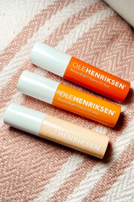 Start off your morning with these Banana Bright + Vitamin CC sticks from Ole Henriksen ✨

These sticks are designed to brighten under eyes and  color correct dark circles for skin instantly and overtime with powerful ingredients, such as caffeine, vitamin C, and banana bright pigments,. The shades are based on your individual color correctly needs and not your skin tone. Designed to layer seamlessly with your favorite concealer. I typically use shades banana and apricot under my eyes each morning. Shop now at olehenriksen.com and Sephora ✨🤩

#LTKstyletip #LTKbeauty #LTKunder50