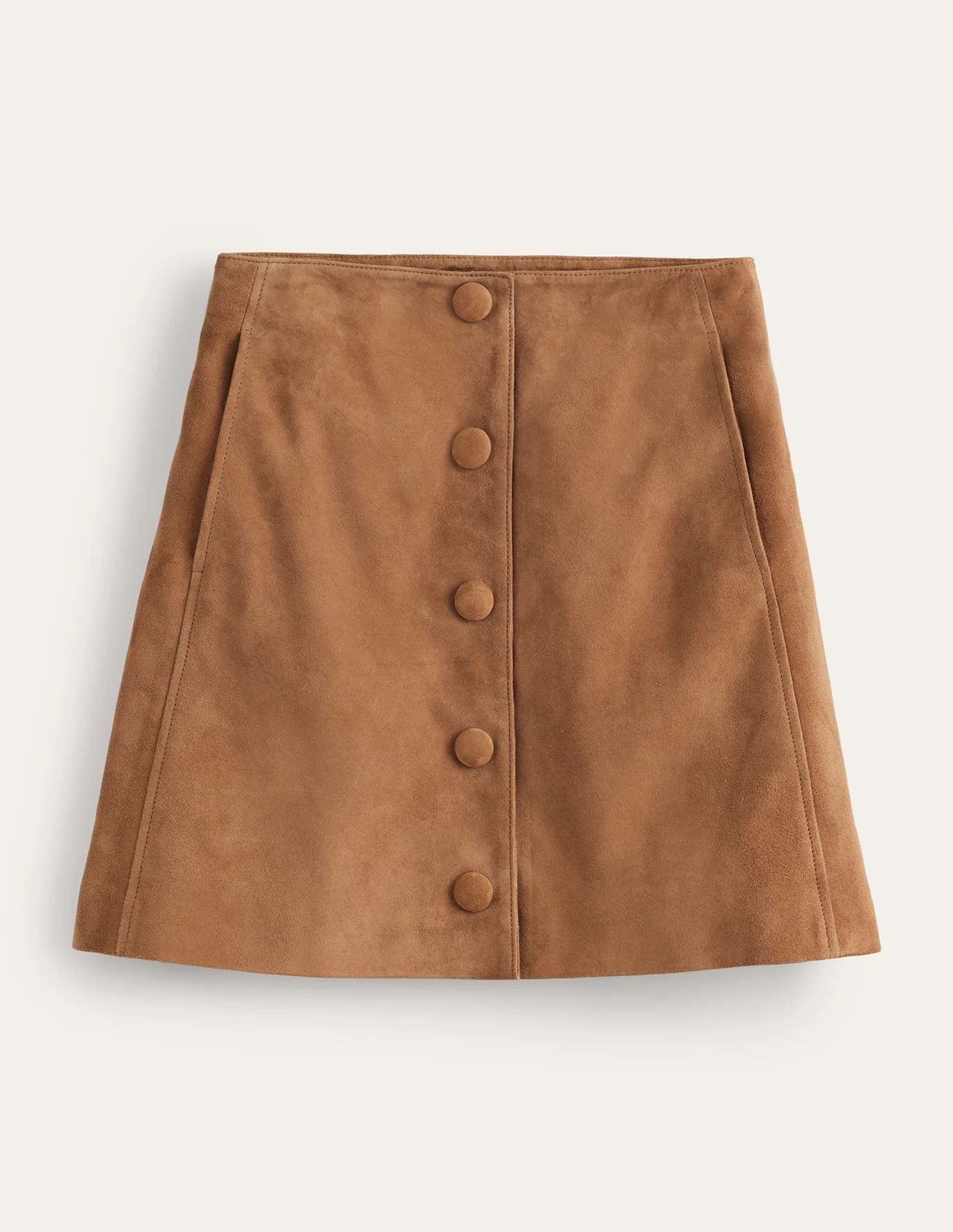 Suede A-line Mini Skirt | Boden (US)