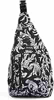 Vera Bradley womens Recycled Lighten Up Reactive Sling Backpack Bookbag, Plaza Medallion, One Siz... | Amazon (US)