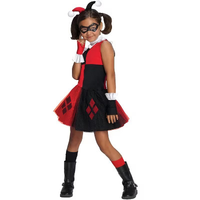DC Comics DC Super Villains Harley Quinn Tutu Toddler/Child Costume, Toddler | Target