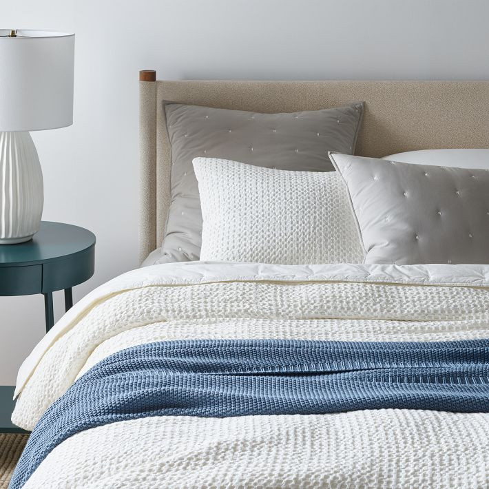 Cotton Waffle Duvet Cover & Shams | West Elm (US)