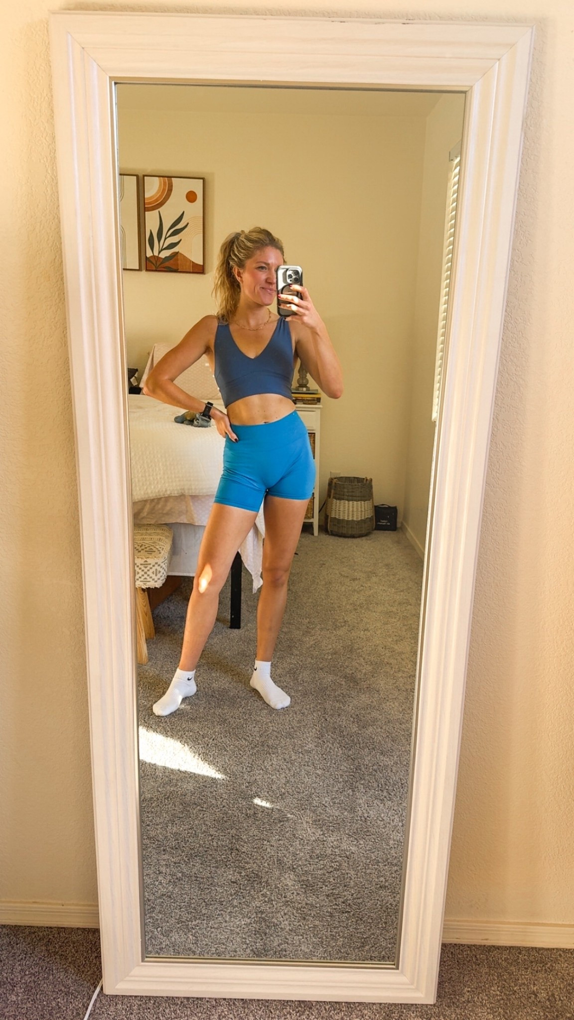 Cute gym fit for some motivation🦋🩵

#LTKActive #LTKSaleAlert #LTKStyleTip