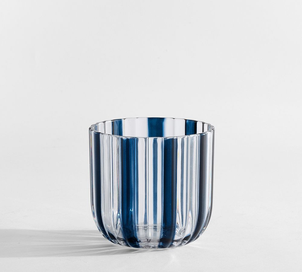 Montauk Stripe Outdoor Tall Tumblers - Set of 4 | Pottery Barn (US)