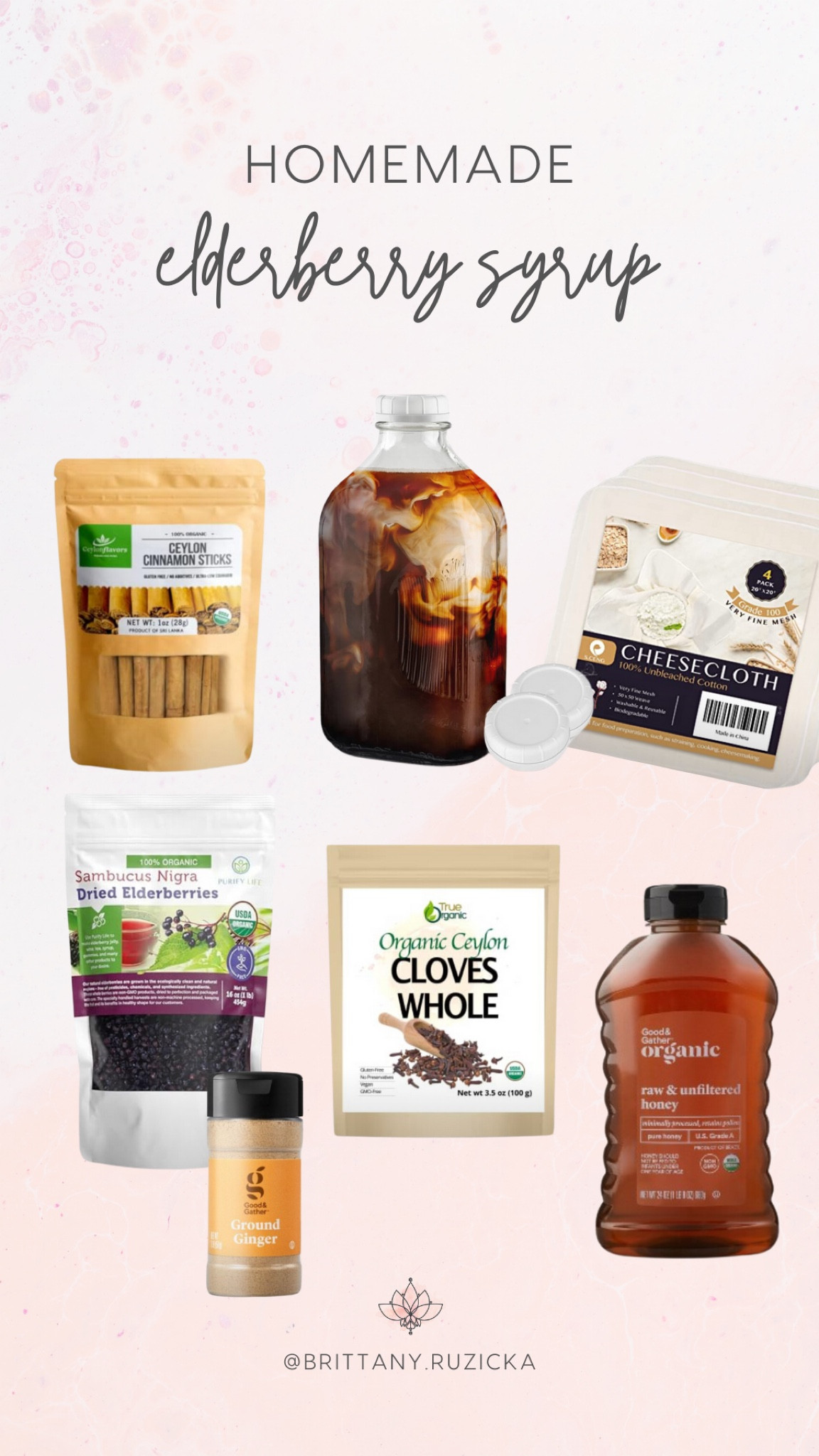 Everything I use to make homemade elderberry syrup! We take elderberry to boost our immune systems especially during cold and flu season. 🦠 

#LTKSeasonal #LTKFamily #LTKKids