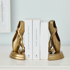 Ballet Slipper Bookends - Set of 2 | Pottery Barn Teen