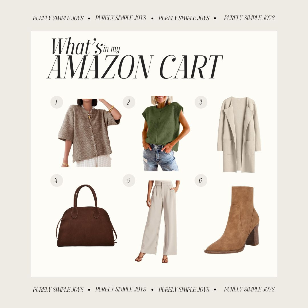 My Amazon cart! 🛒

#LTKStyleTip #LTKFindsUnder50 #LTKSeasonal