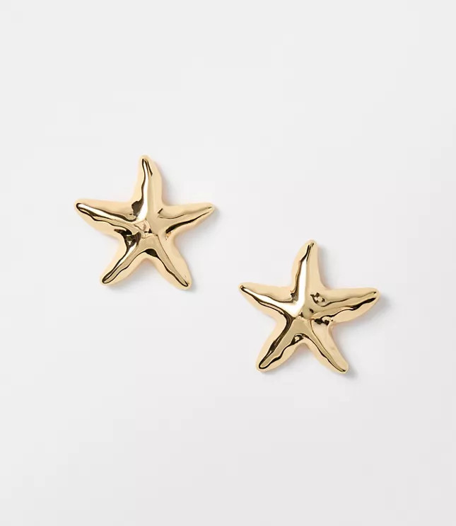 Starfish Stud Earrings | LOFT