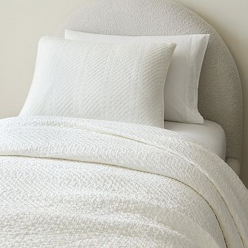 Reflections Matelasse Quilt & Shams | West Elm CA