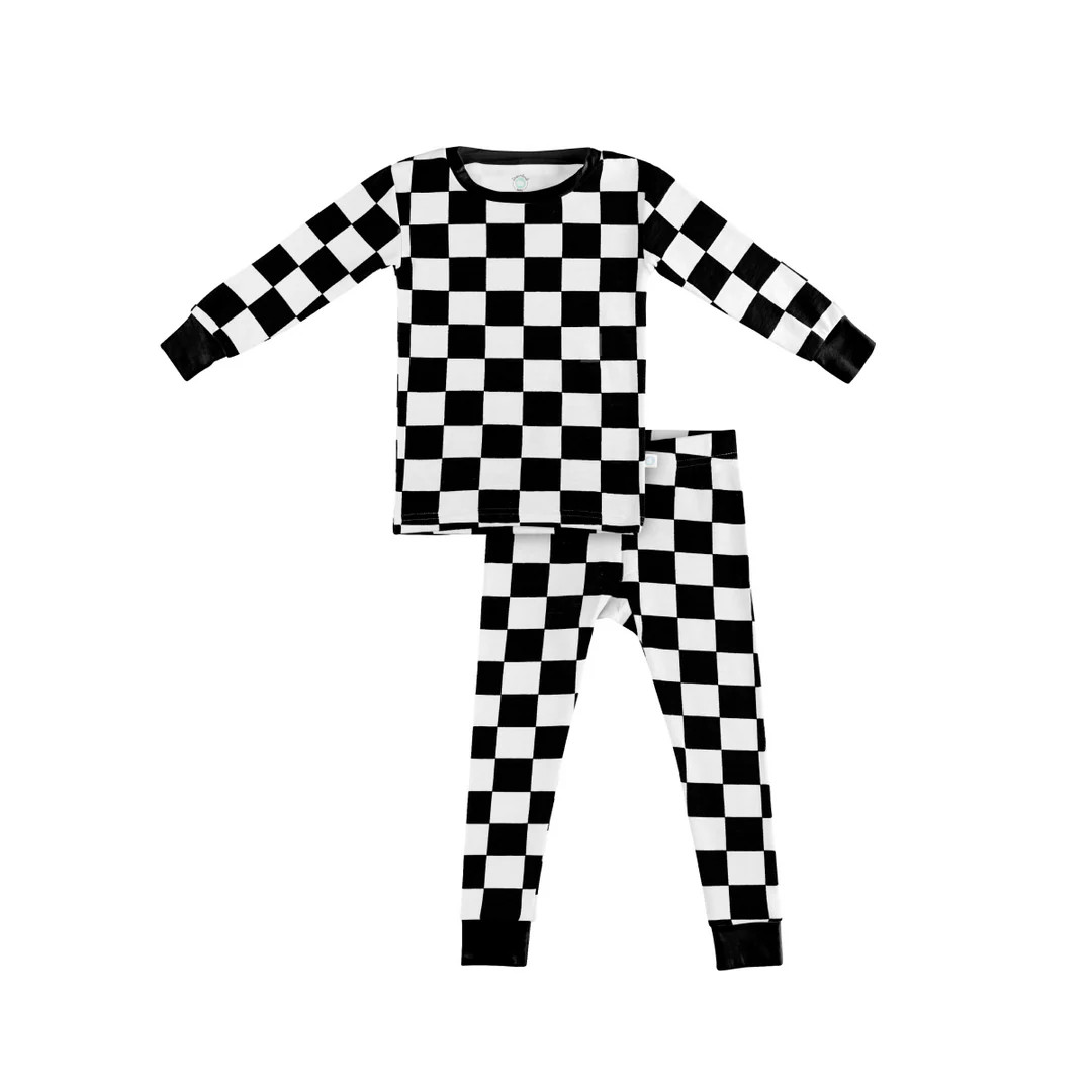 Kids Bamboo Pajamas - Prints | Hello Bluebyrd