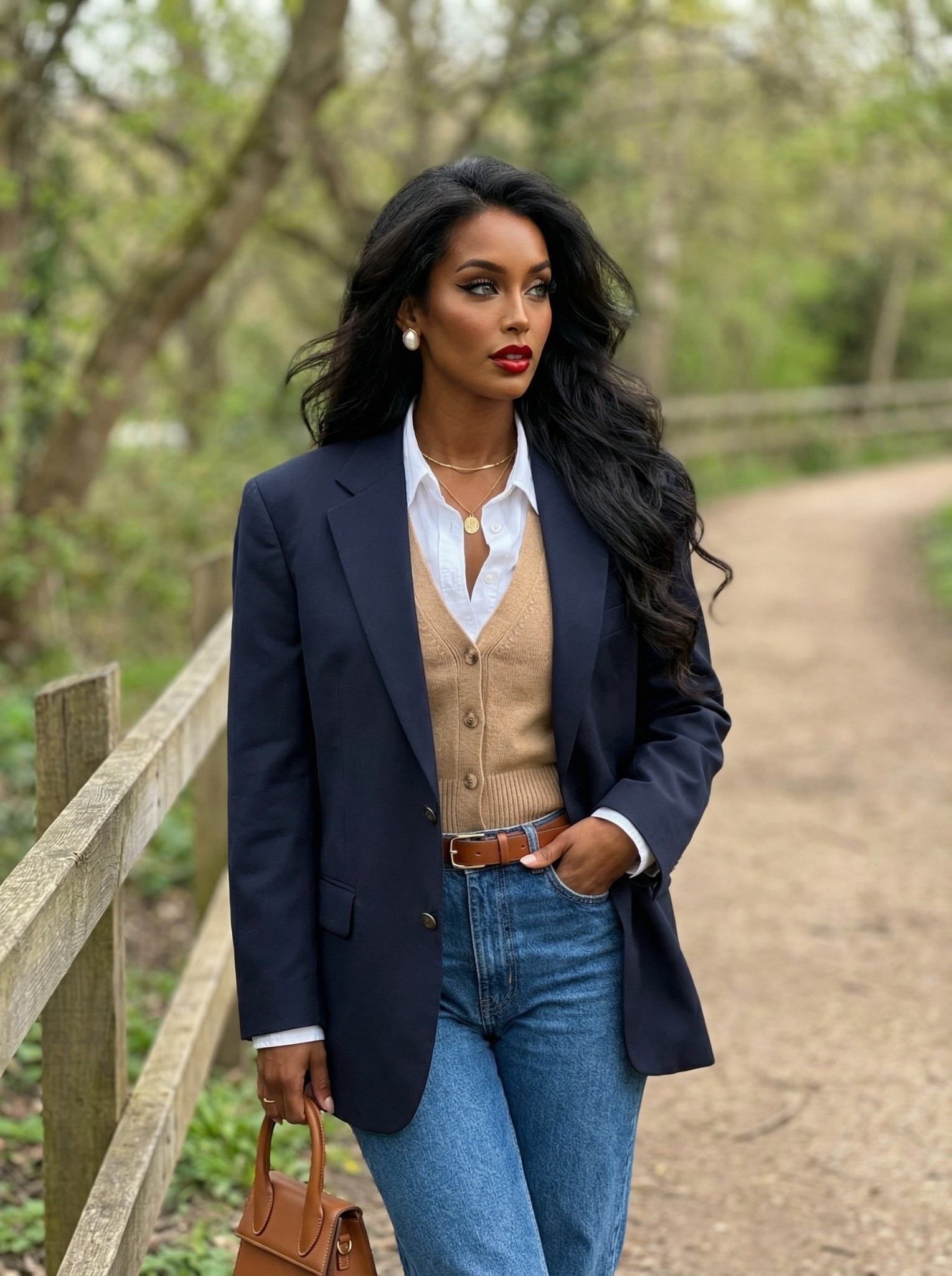 A midday walk to clear the mind. This is a lovely Autumn outfit or a good from the office to happy hour outfit  

#LTKootd #LTKdayinmylife #LTKWorkwear