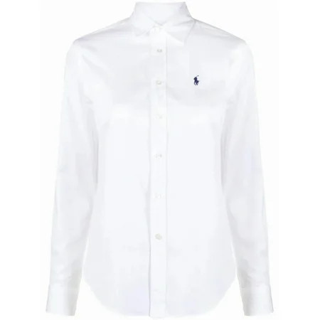 Polo Ralph Lauren Long Sleeve Button Shirt (Women's) | Walmart (US)