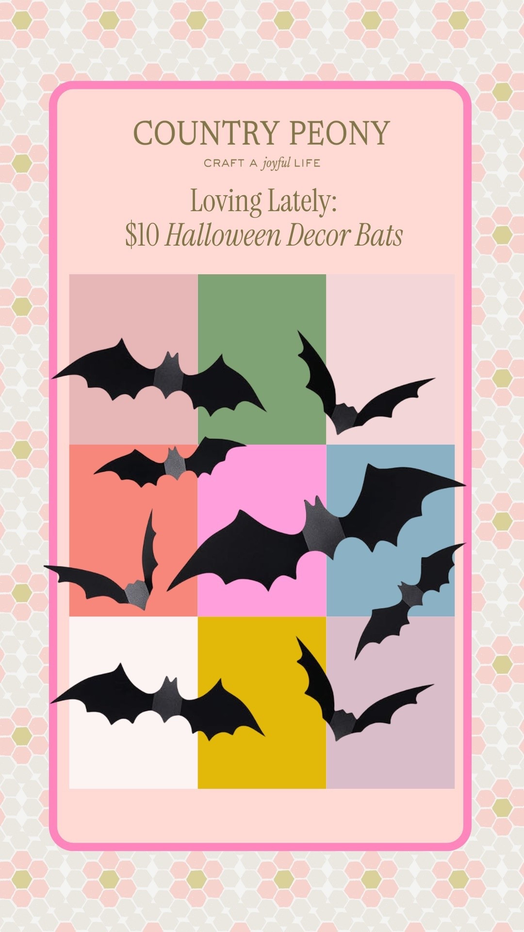 Loving Lately: For under $10 you can transform your home for Halloween. These bats are adorable, and I have used them before to decorate our farmhouse. Such an easy DIY! Shop them here:

#LTKFindsUnder50 #LTKSeasonal #LTKHome