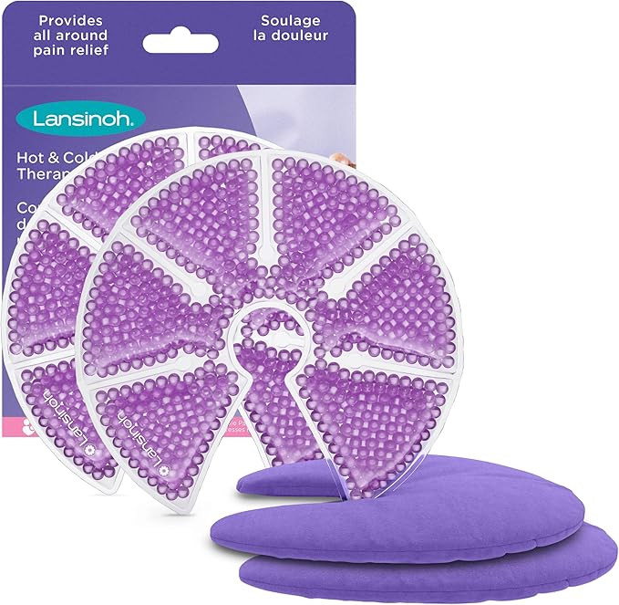 Lansinoh Breast Therapy Packs with Soft Covers, Hot and Cold Breast Pads, Breastfeeding Essential... | Amazon (CA)