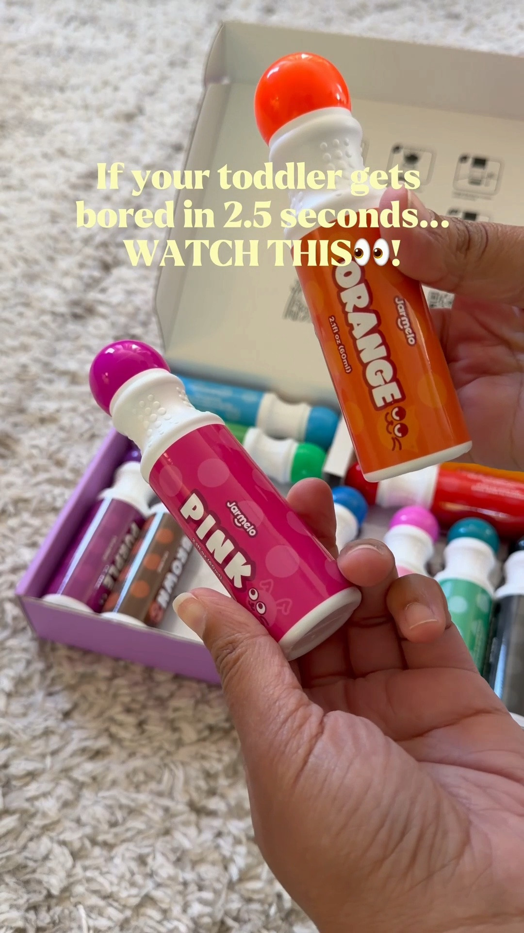 The cutest little art find for toddlers! 🎨✨ These dot markers are perfect for little hands and make painting SO much less messy 🙌 Miles has been having so much fun with them! Such an easy screen-free activity for rainy days, quiet time, homeschool or just keeping your toddler busy💕

toddler activities, dot markers, toddler art supplies, screen free activities, kids crafts, preschool activities, toddler gift ideas, mess free art, educational toys, creative play

#LTKmomlife #LTKKids #LTKBaby