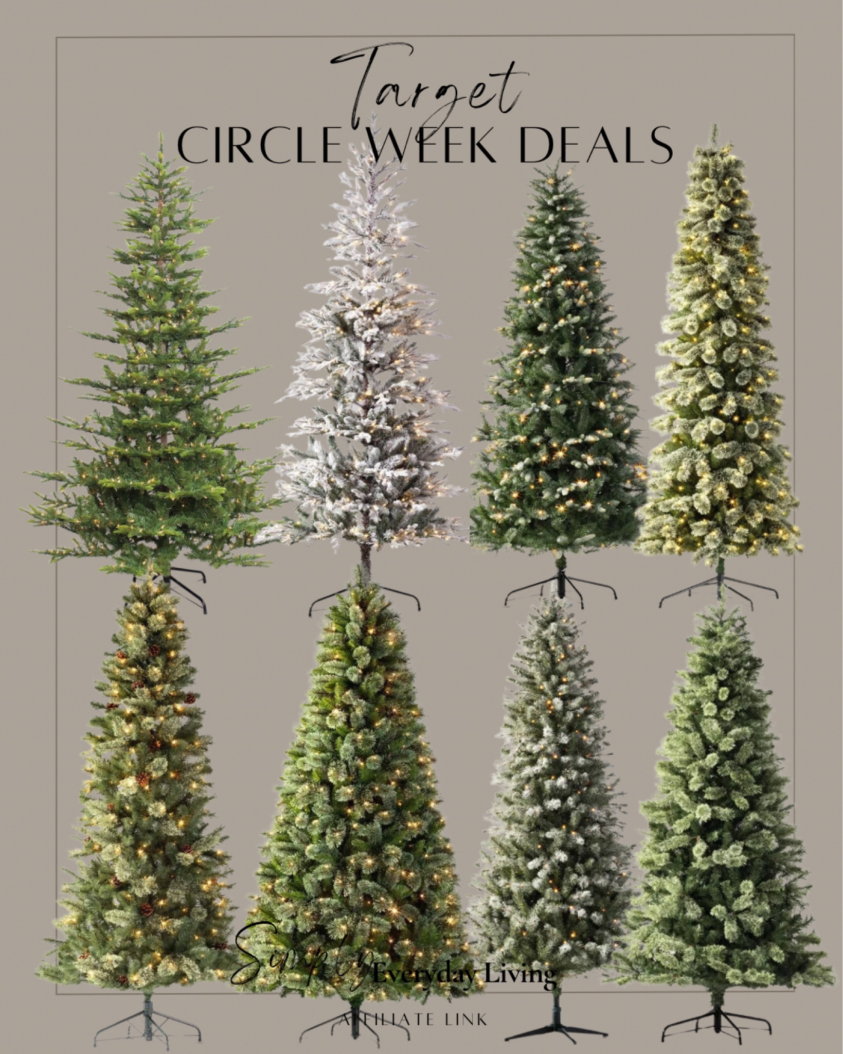 
50% off Christmas trees 🌲 

#LTKCyberWeek #LTKHoliday #LTKSaleAlert
