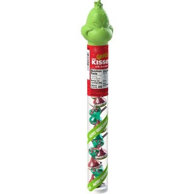 Hershey's Kisses Holiday Milk Grinch Cane - 2.08oz | Target