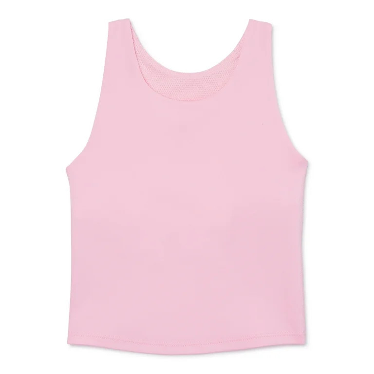 Athletic Works Girls Active Longline Bra Top, Sizes 4-18 & Plus | Walmart (US)