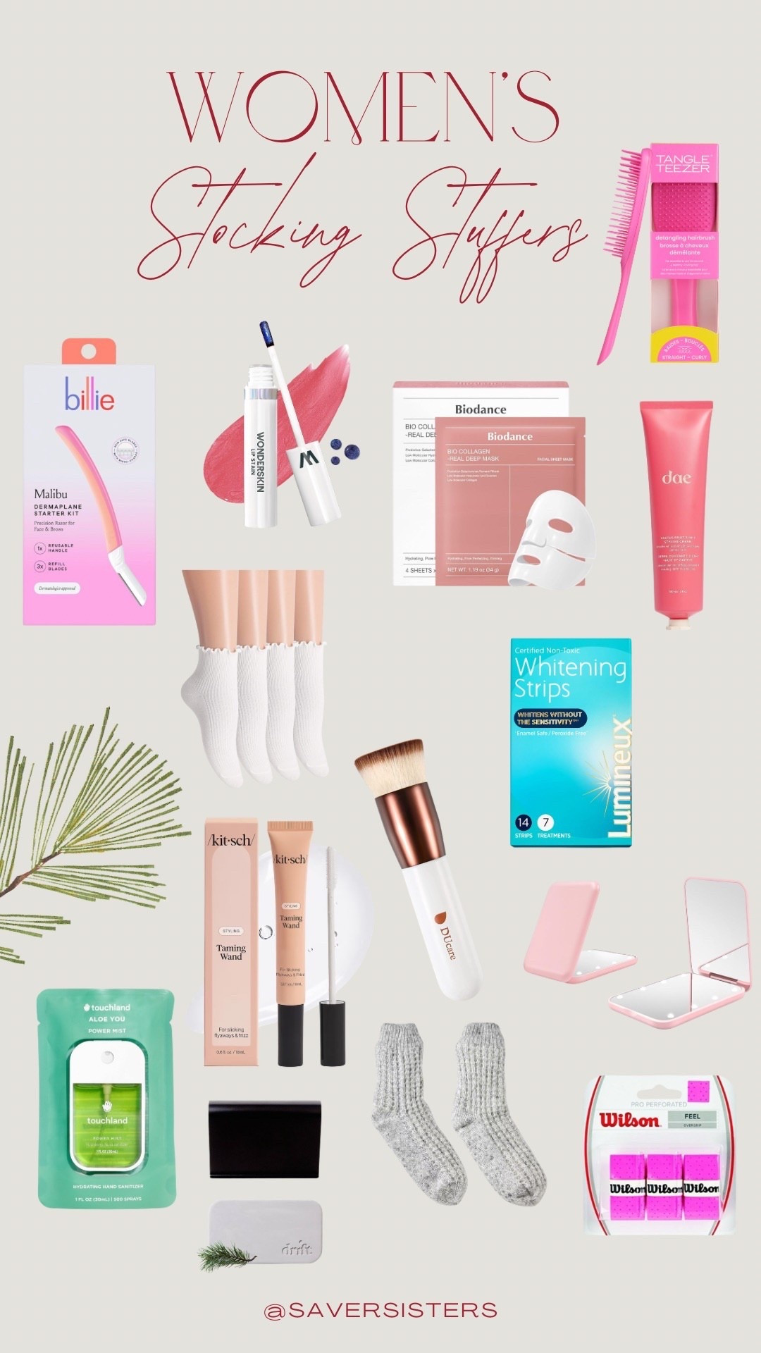 Stocking stuffers for women

#holidaygifts
#giftguide
#stockingstuffers
#giftideas
#giftsforher

#LTKBeauty #LTKHoliday #LTKGiftGuide