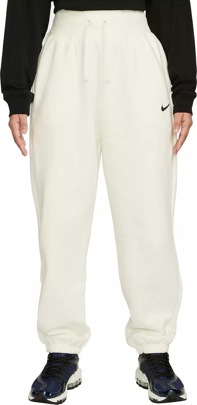 Nike Sportswear Women's Phoenix Fleece High-Waisted Oversized Sweatpants | Dick's Sporting Goods | Dick's Sporting Goods