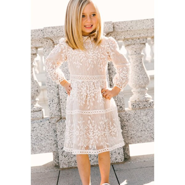 Mini Sicily Dress With Long Sleeve | Maisonette