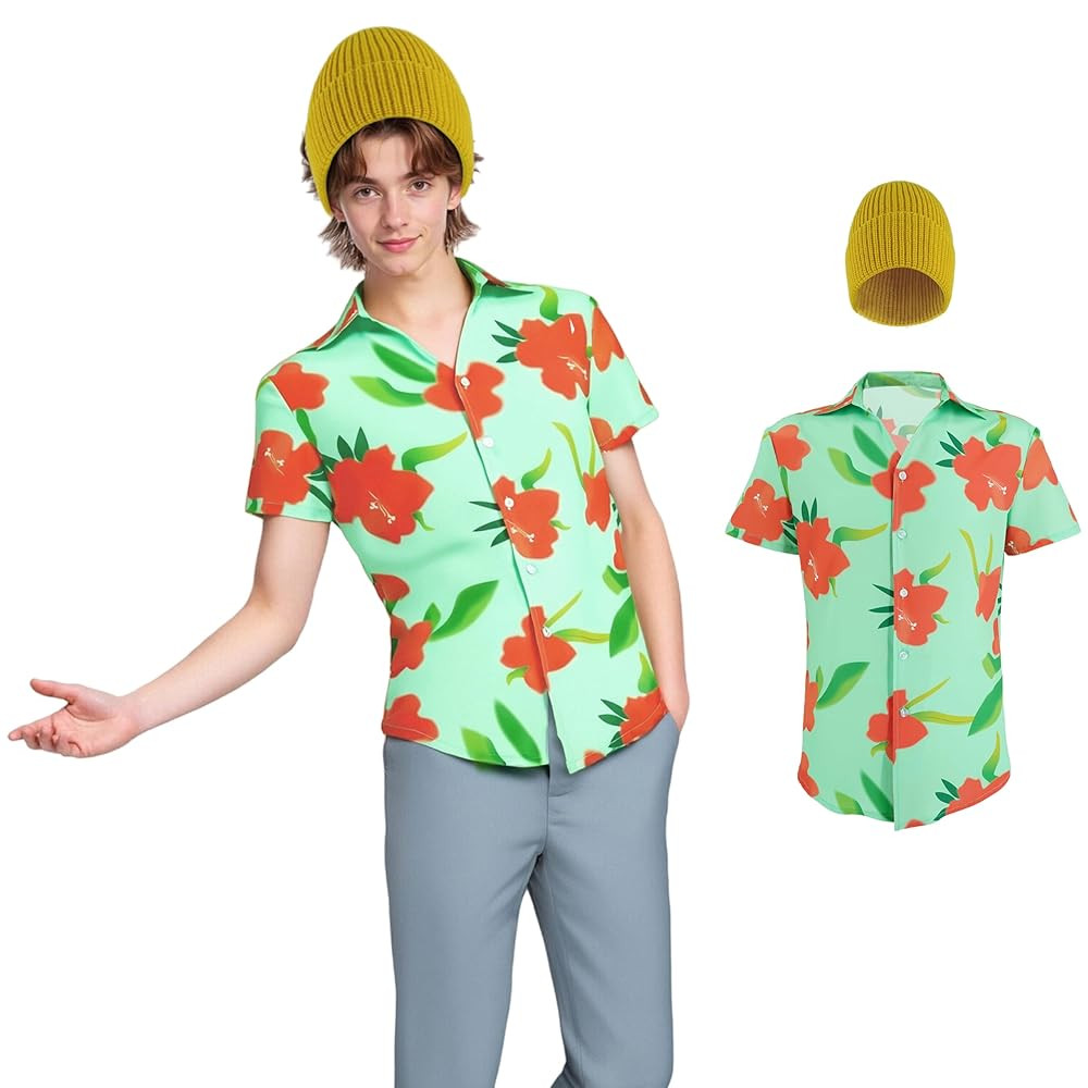 Mens Anime Costume Adults Halloween Cosplay Outfit Role Play Uniform Full Set Halloween Party Dre... | Amazon (US)