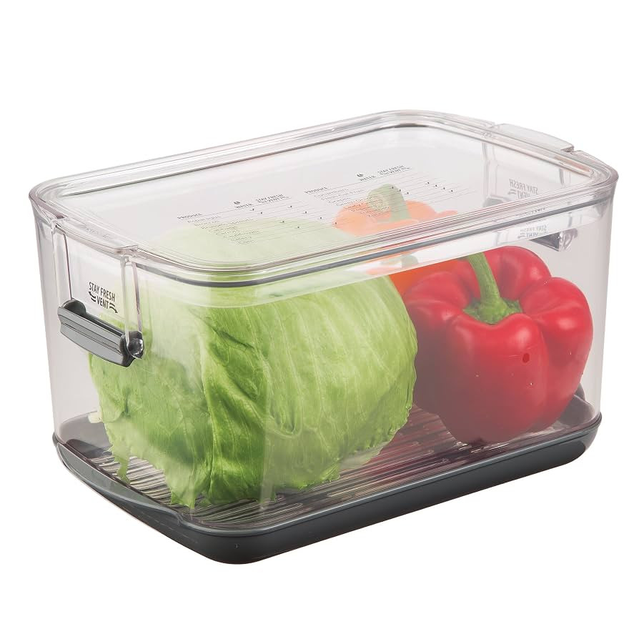 ProKeeper Produce Storage Container with Stay-Fresh Vent System – 5.7 Quarts, Airtight for Frui... | Amazon (US)