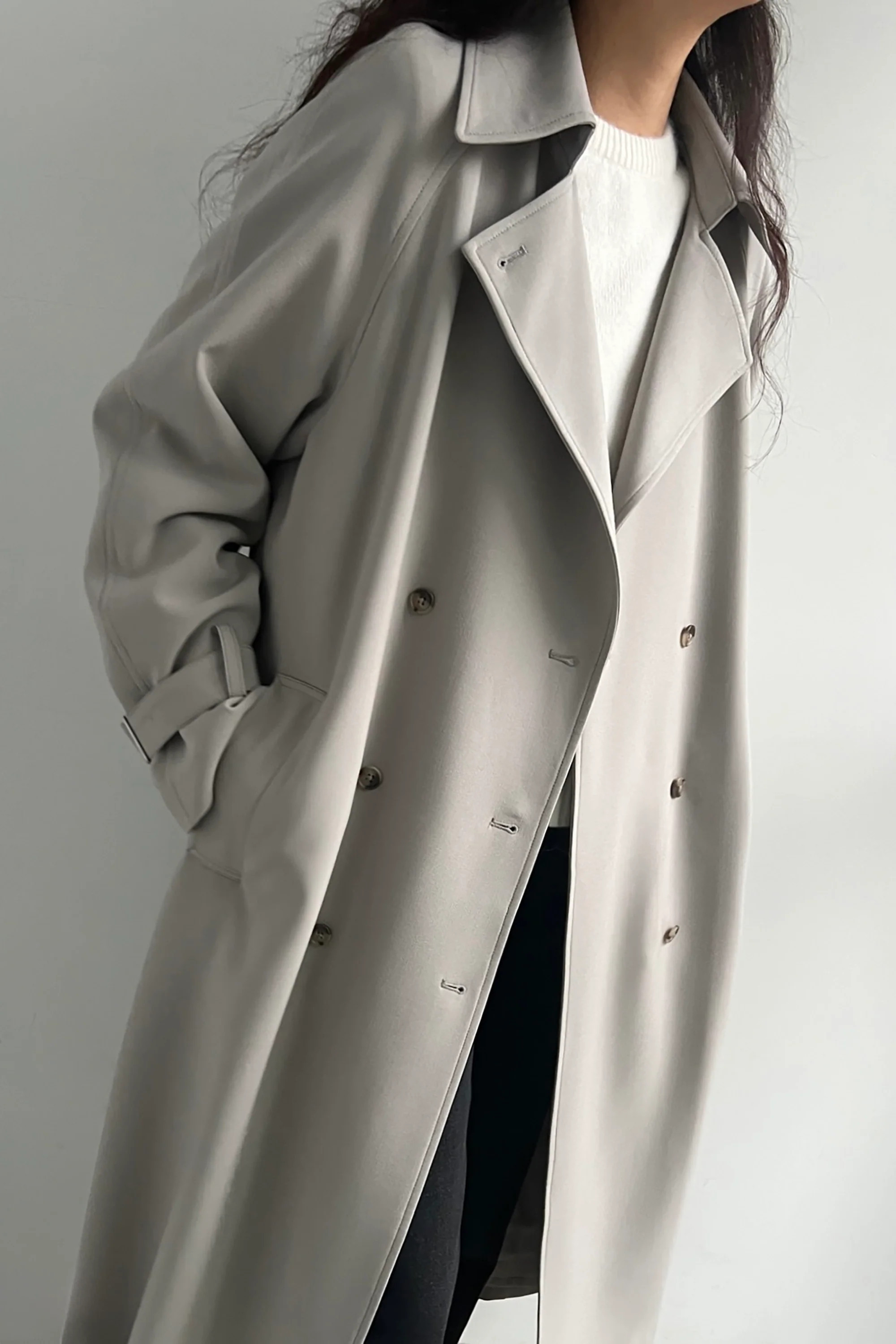 OVERSIZED TRENCH COAT | OAK + FORT