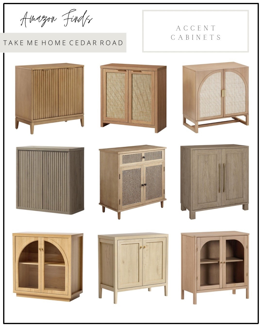 Amazon furniture finds - love these accent cabinets!

Accent cabinet, cabinet, 
Sideboard, entrywayy

#LTKHome #LTKSaleAlert