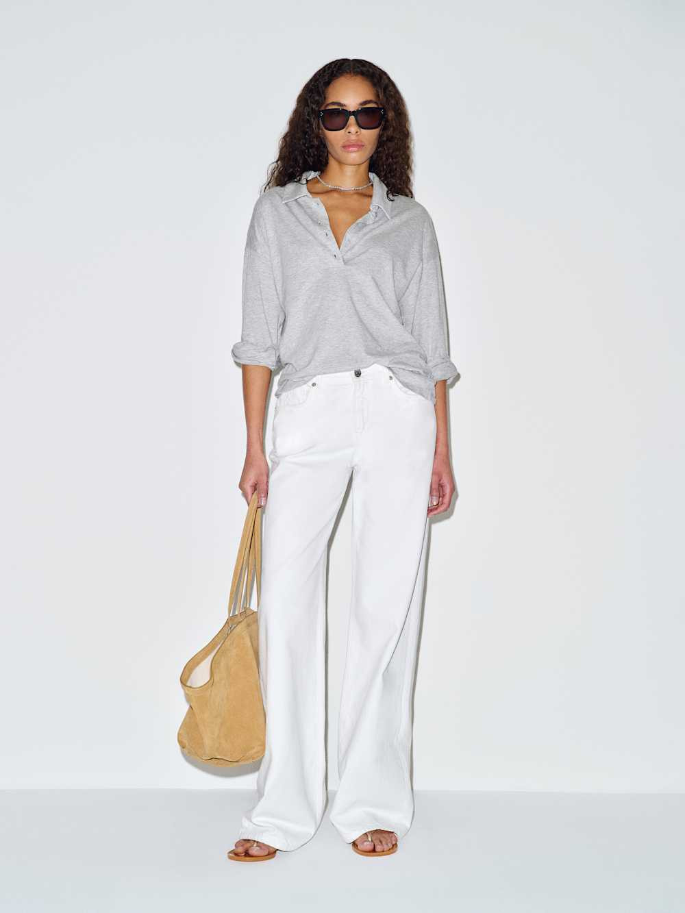 Mellen Polo Knit Top | Reformation (Global)