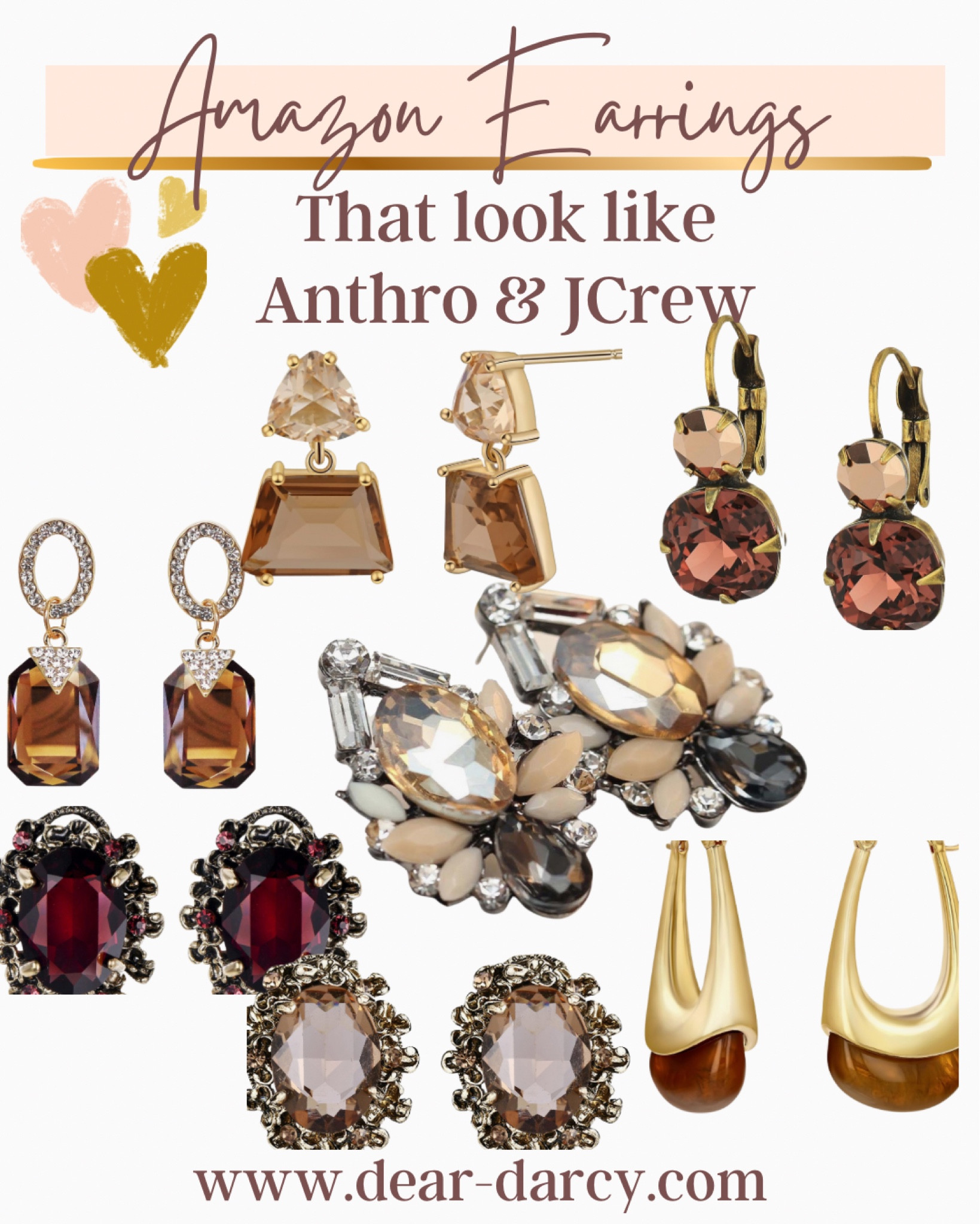 Affordable Amazon Earring Finds …
That look like Anthro and Jcrew 

These earring are so good  and really affordable!

These beauties will dress up a basic tee and jeans, add a statement to a work outfit or perfect for dressing up a look

$11 to 30 



#LTKFindsUnder50 #LTKGiftGuide #LTKStyleTip