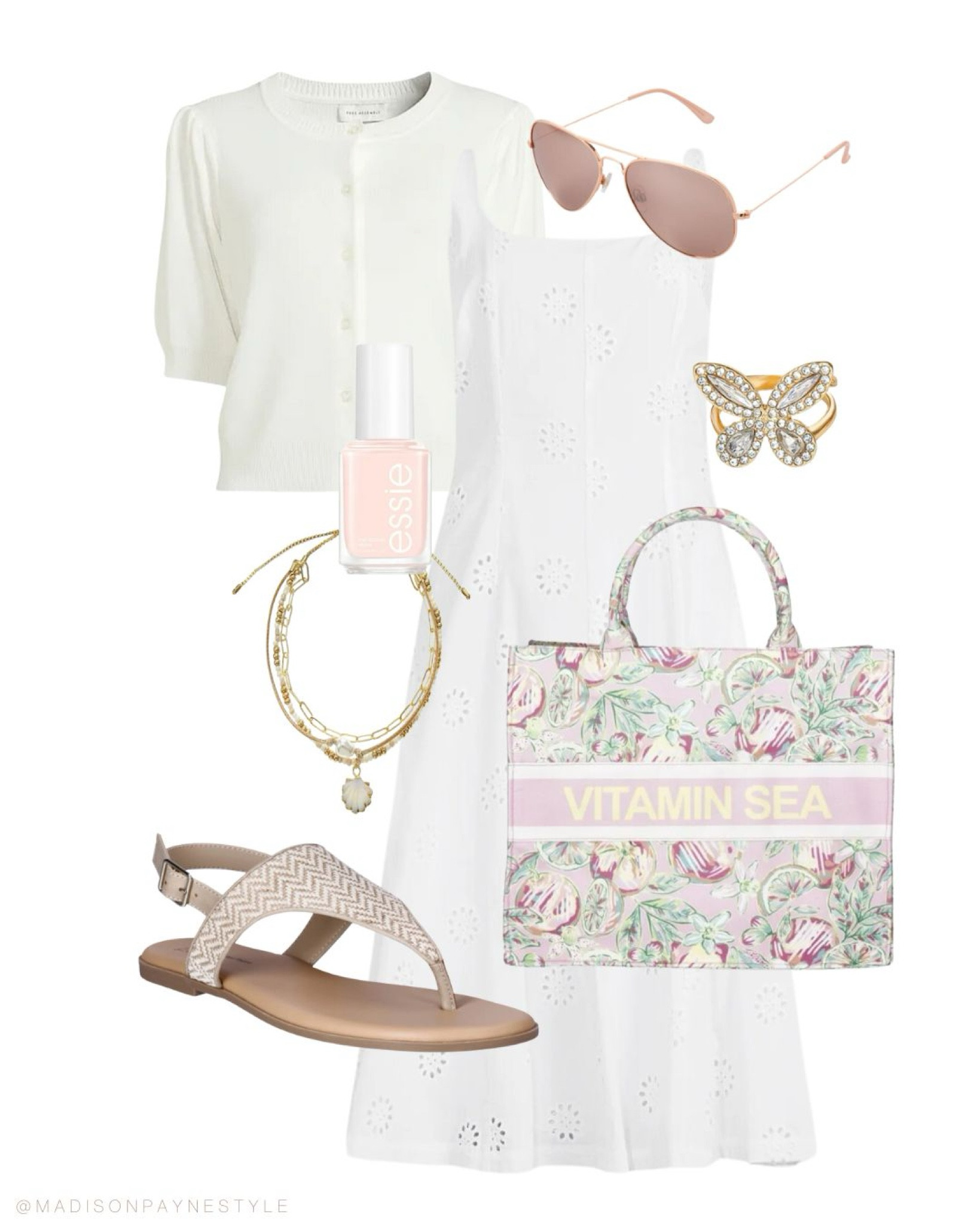 #walmartpartner #walmartfashion @walmartfashion
Walmart White Dress Outfit Inspo 🤍 this dress and cardigan fit tts, pick them up in your regular size. More Summer whites linked below! 

White Dress, Walmart, Walmart Dress, Walmart Partner, Walmart Style, Walmart Fashiom, Walmart Outfit, White Dress Outfit, Summer Outfit, Madison Payne

#LTKFindsUnder50 #LTKStyleTip #LTKSeasonal