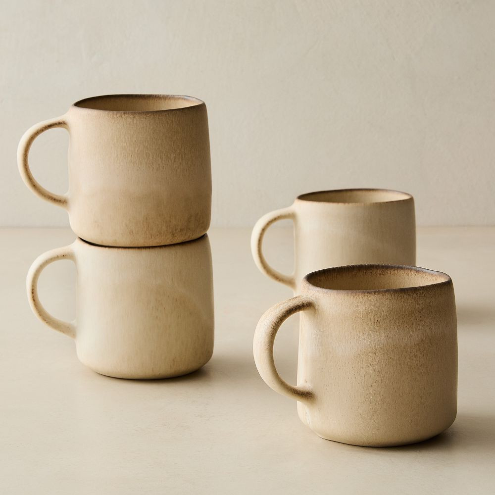 Kanto Stoneware Handled Mug Sets | West Elm (US)